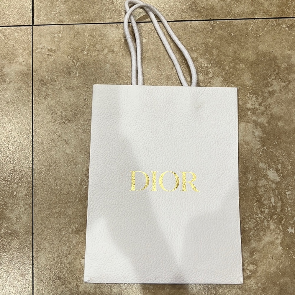 Dior authentic gift bag